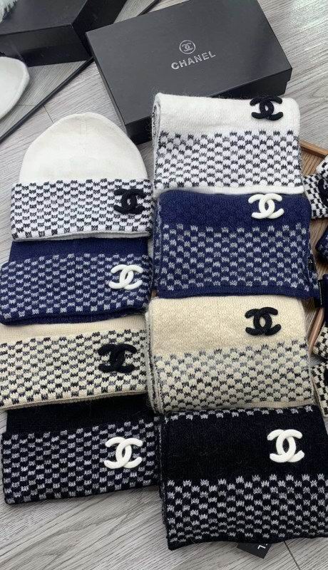 Chanel Scarf Hat hm16